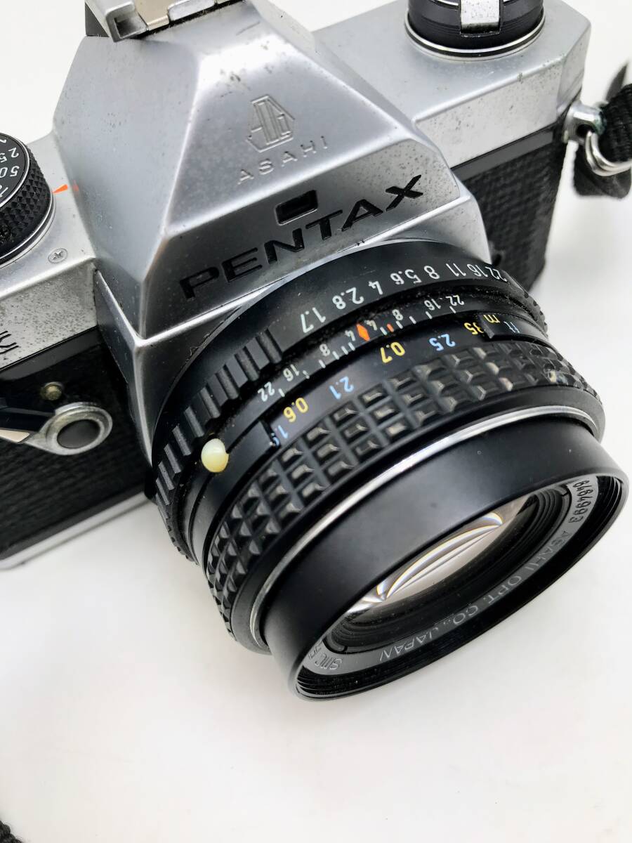蘇さ(SIY73)　1円スタート！フィルム一眼レフカメラ　アサヒ　PENTAX　MX　本体+レンズ　シャッター確認済み　中古品　60サイズ_画像8