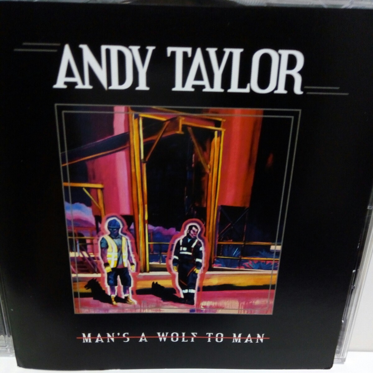 ANDY TAYLOR「MAN'S A WOLF MAN」最新作_画像1