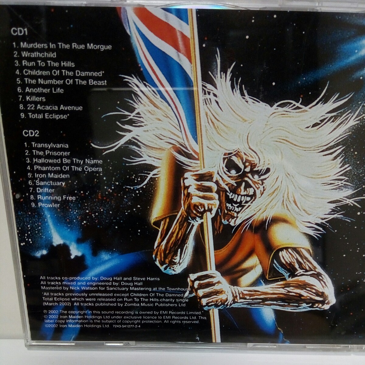 IRON MAIDEN「BEAST OVER HAMMERSMITH」2CD _画像2