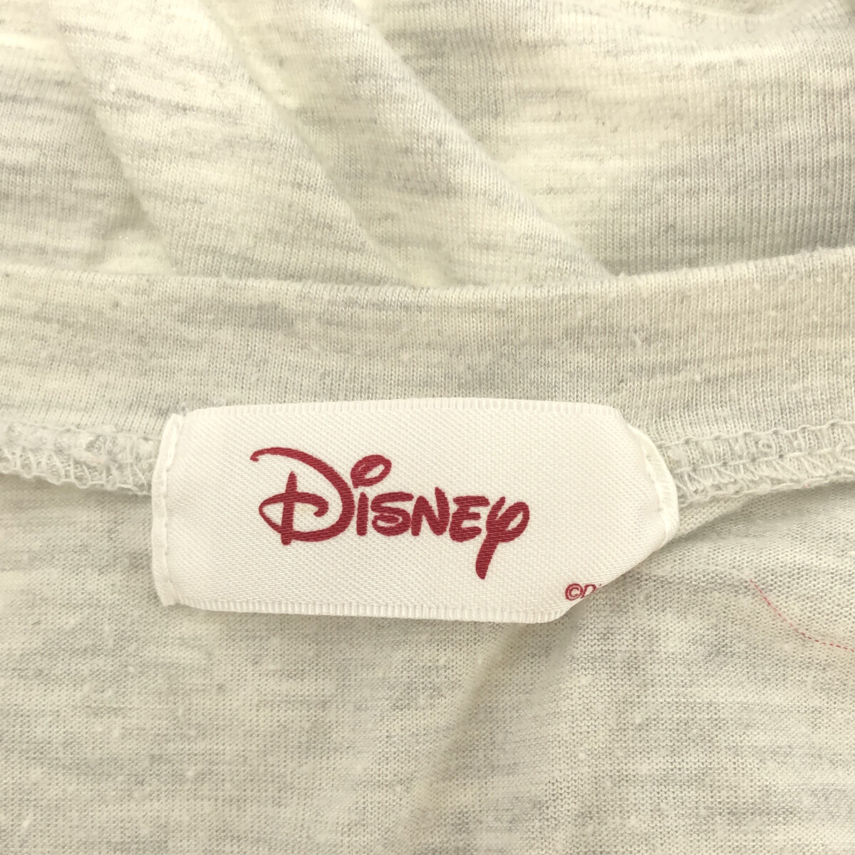 Disney ディズニー トップス Tシャツ カットソー 長袖 Ｕネック ミッキーマウス ミニーマウス 大きいサイズ レディース グレー L_画像4