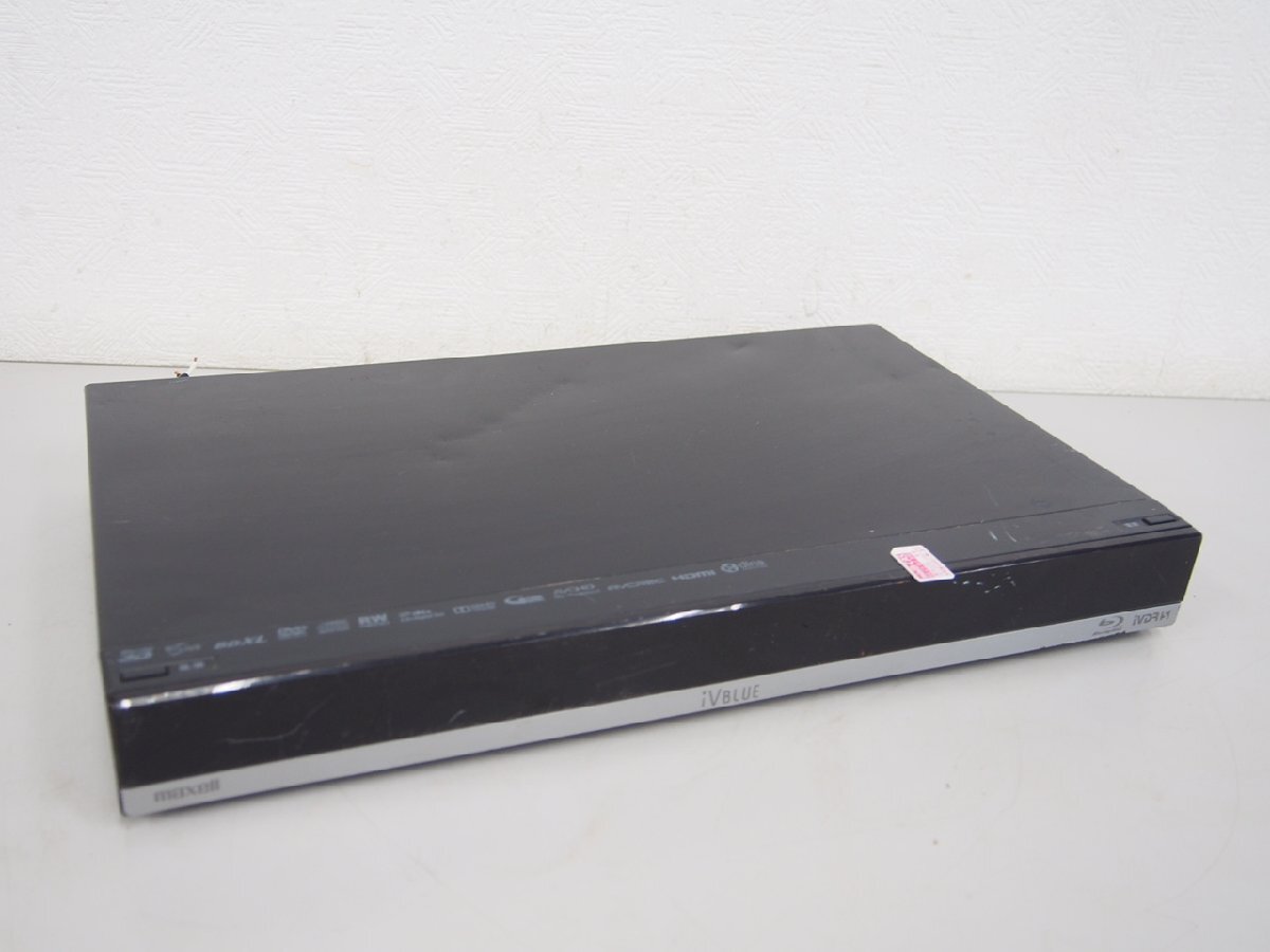 ☆【2K0416-27】 maxell マクセル Blu-ray DISC RECORDER ブルーレイディスクレコーダー BIV-WS500 2014年製 100V 現状品_画像1