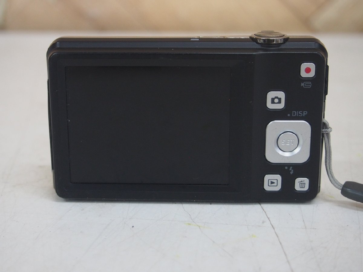 ☆【1R0508-5】 CASIO カシオ コンパクトデジタルカメラ EX-ZS5 バッテリー付 EXILIM f=4.7-23.5mm 1:2.8-6.5 現状品の画像4
