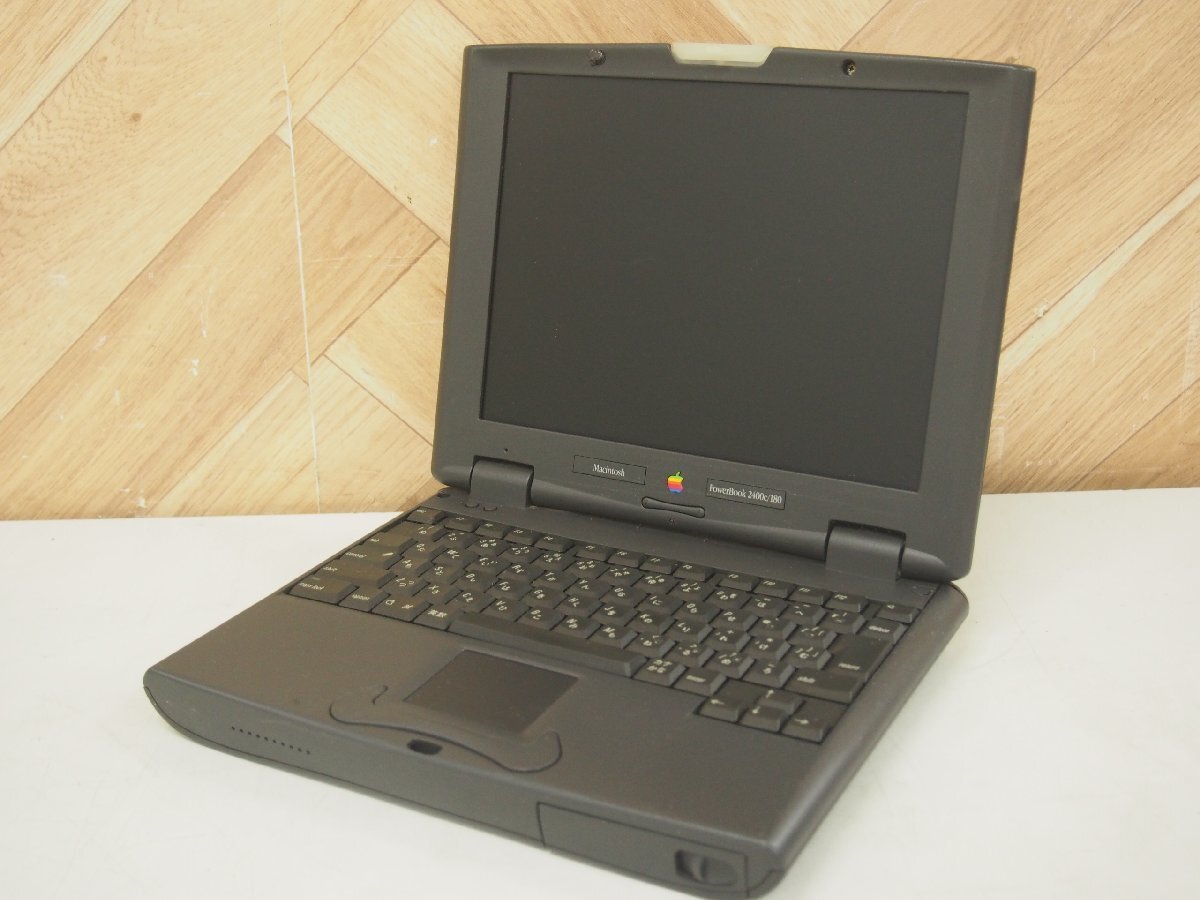 ☆【1R0508-9】 Apple アップル ノートPC Macintosh PowerBook 2400c 24V 現状品_画像1