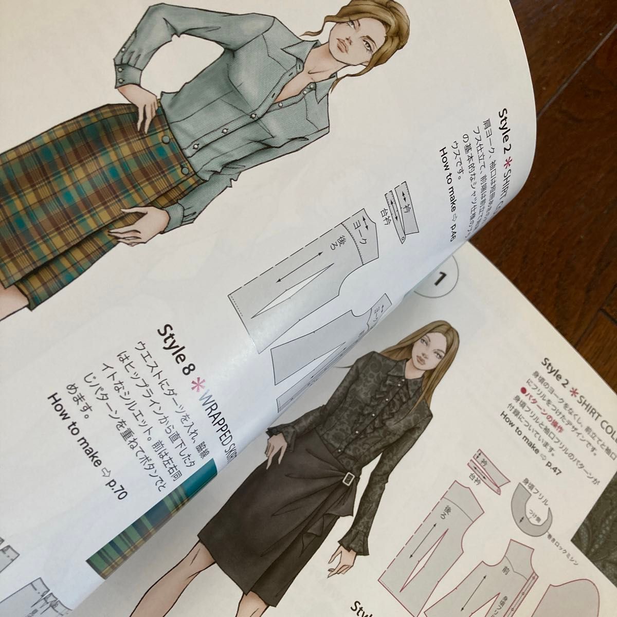 Ｂｌｏｕｓｅ，Ｓｋｉｒｔ　＆　Ｐａｎｔｓ　Ｓｔｙｌｅ　Ｂｏｏｋ　パターンのバリエーションを楽しむ 野中慶子／著　杉山葉子／著