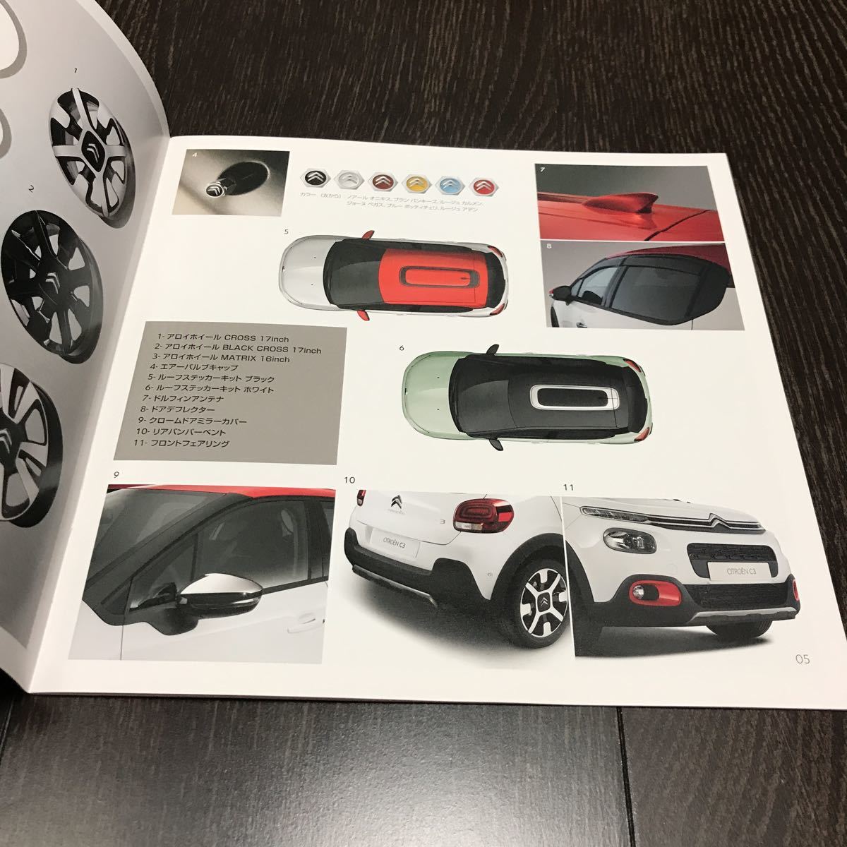 [ prompt decision ] Citroen C3 accessory catalog 2018 year 7 month & price table 