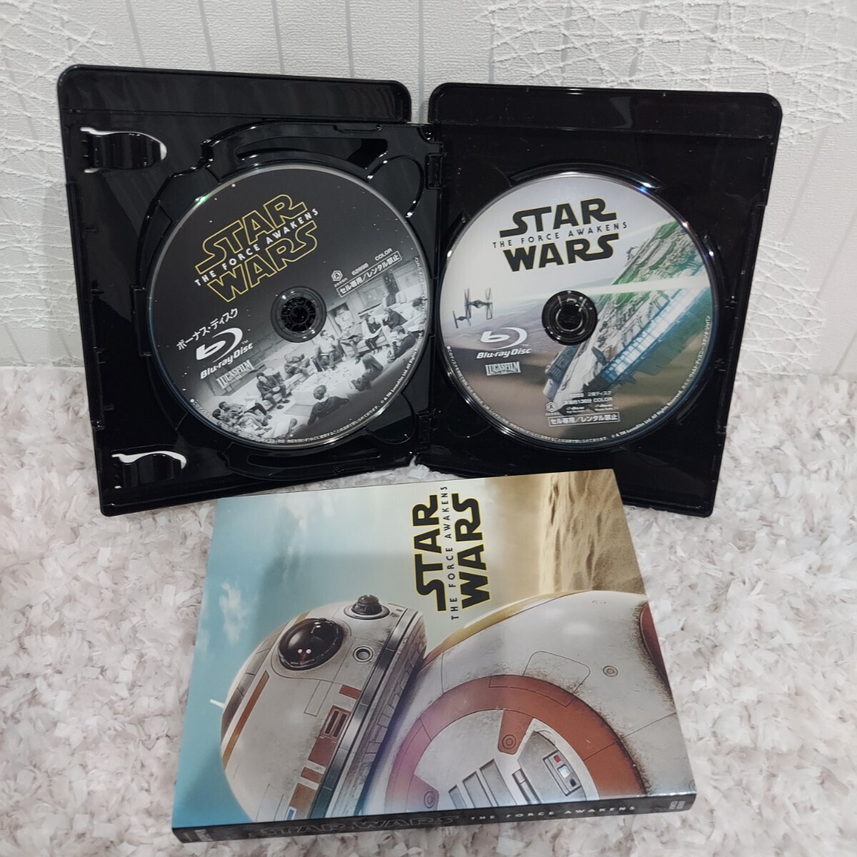 訳あり スター・ウォーズ ブルーレイ Bluray フォースの覚醒 最後のジェダイ スカイウォーカーの夜明け ローグ・ワン ハン・ソロ 映画 _画像4