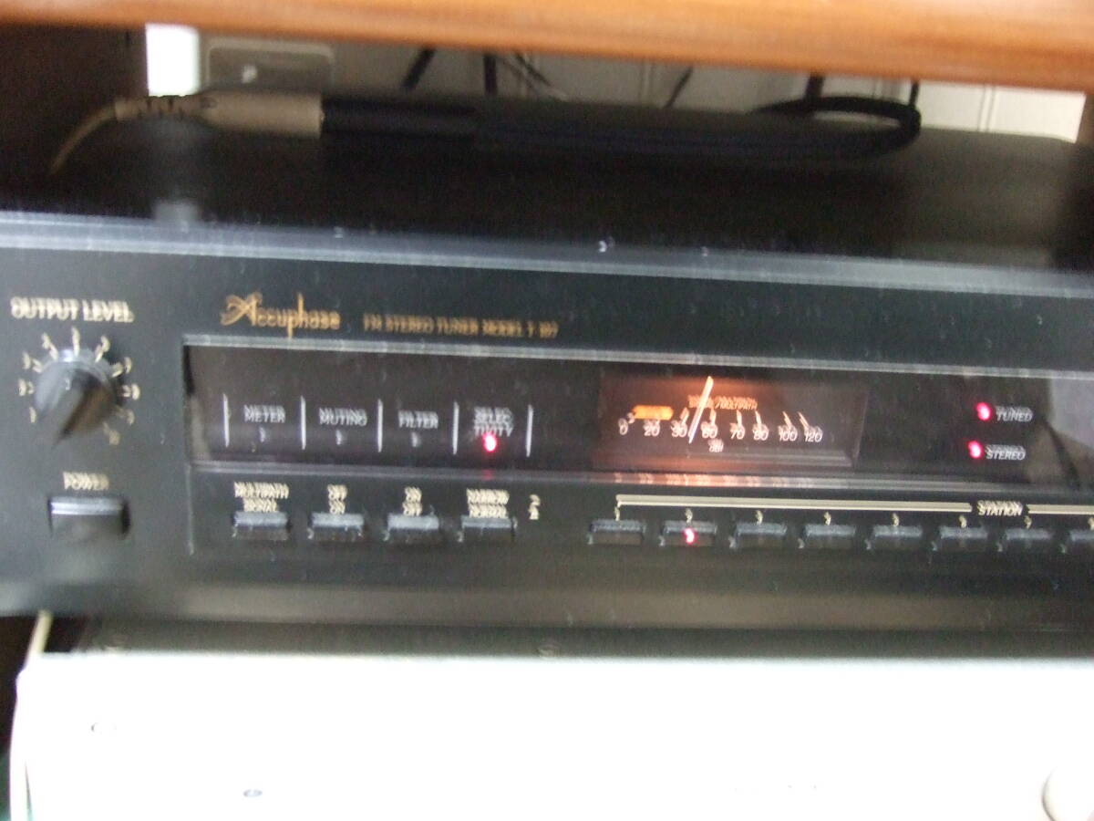  Accuphase FM exclusive use tuner T107 operation goods 