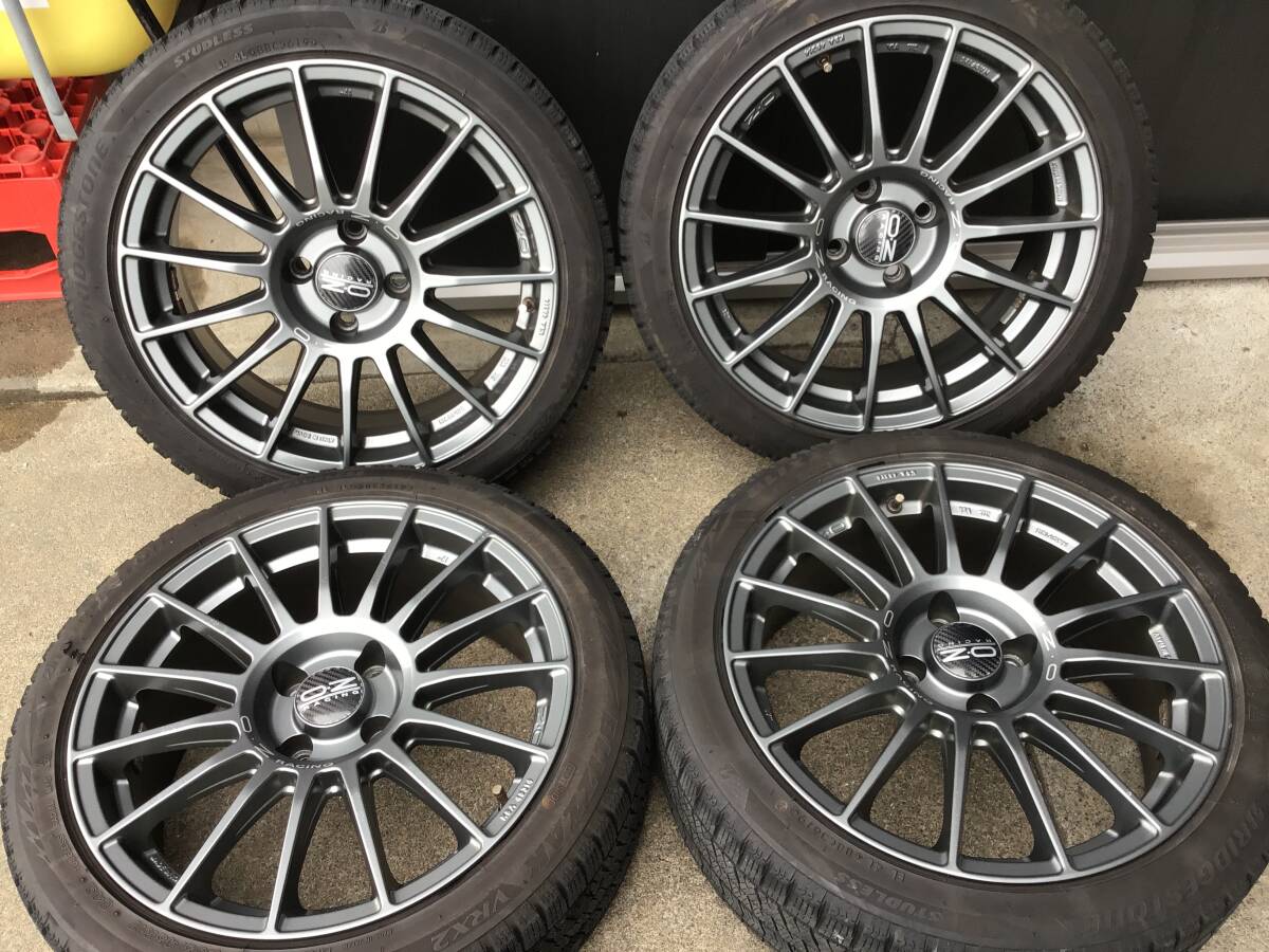 OZ Racing　タイヤホイール4本セット（7J×17　PCD108）（205/45R17　84Q）　プジョー　_画像1