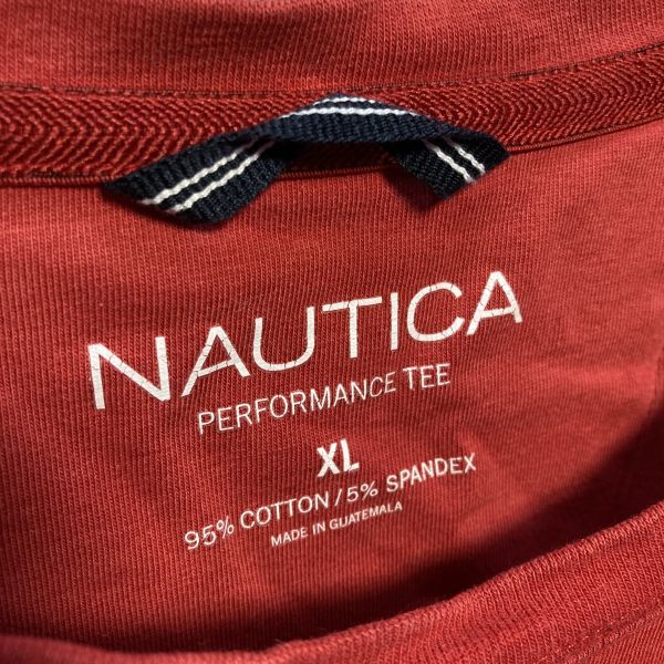 AGDS 1スタ 赤 ロゴ Tシャツ ノーティカ NAUTICA ワンポイント 90s 00s ビンテージ アメリカ 古着 ベール 卸 仕入れの画像5