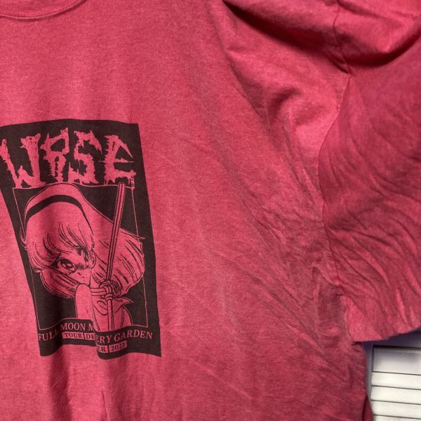 AGDO 1スタ ピンク グロ Tシャツ WISE 自殺 首吊り ピンナップガール 90s 00s ビンテージ アメリカ 古着 ベール 卸 仕入れの画像4
