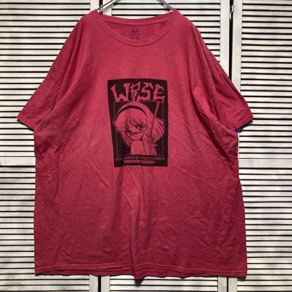 AGDO 1スタ ピンク グロ Tシャツ WISE 自殺 首吊り ピンナップガール 90s 00s ビンテージ アメリカ 古着 ベール 卸 仕入れの画像2