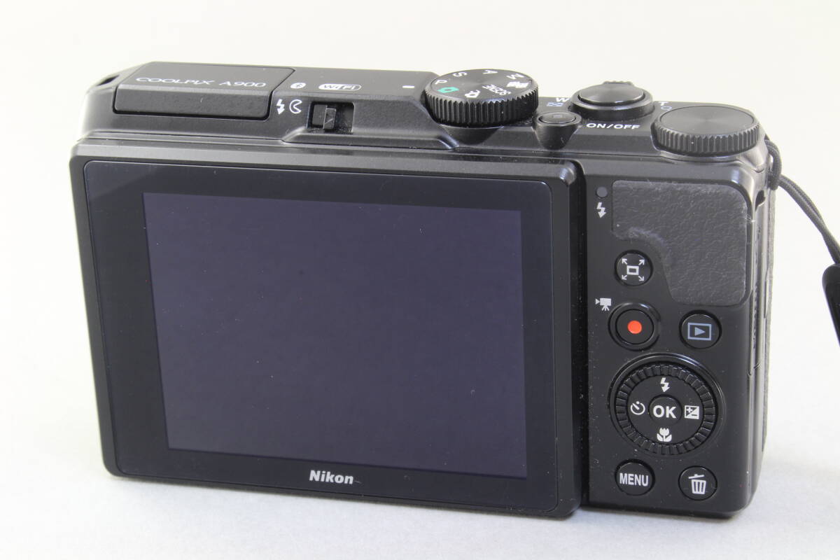 AA (極上美品) Nikon ニコン COOLPIX A900 ブラック 初期不良返品無料 領収書発行可能_画像2