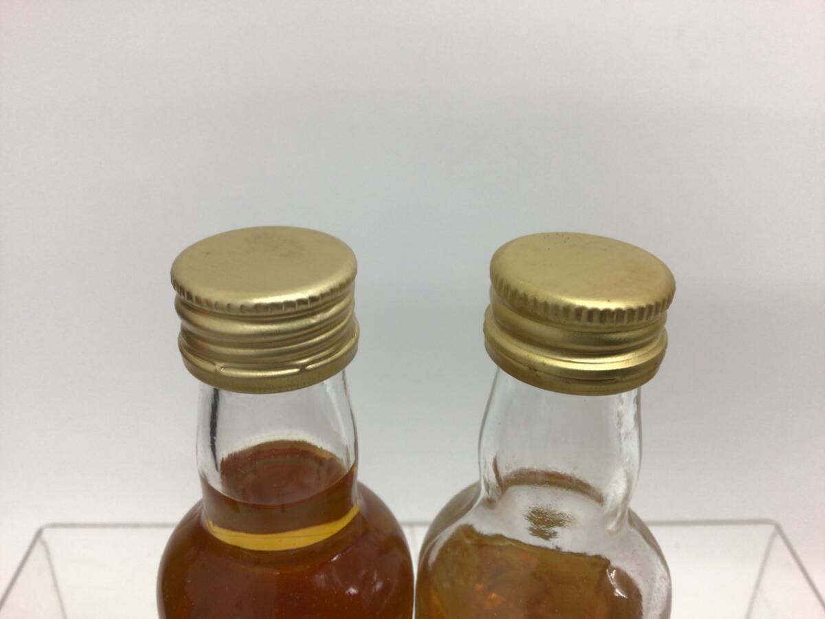 ウイスキー シグナトリー ミニボトル 2本セット 50ml (H-1) 重量番号:2の画像4