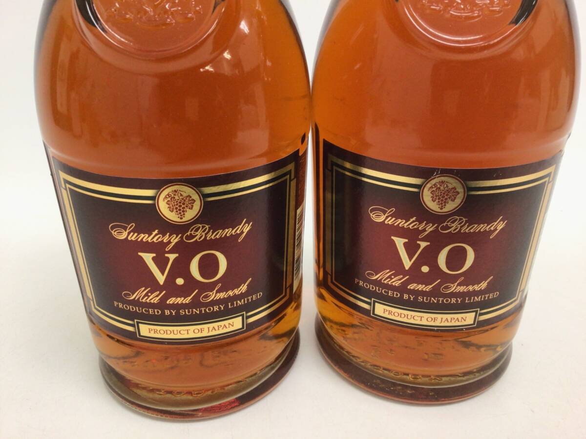  brandy Suntory VO 2 pcs set 640ml weight number :4(I-4)