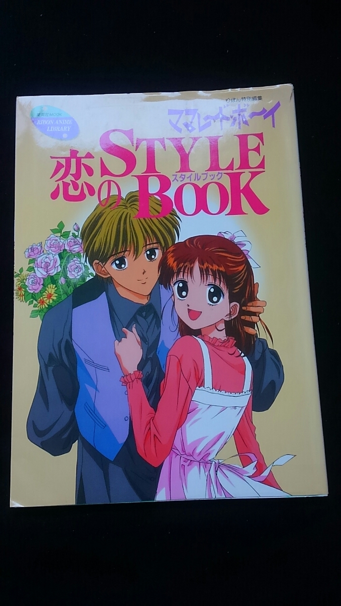  Marmalade Boy .. STYLE BOOK постер имеется TV аниме -тактный - Lee быстрое решение первая версия книга@ распроданный Shueisha 