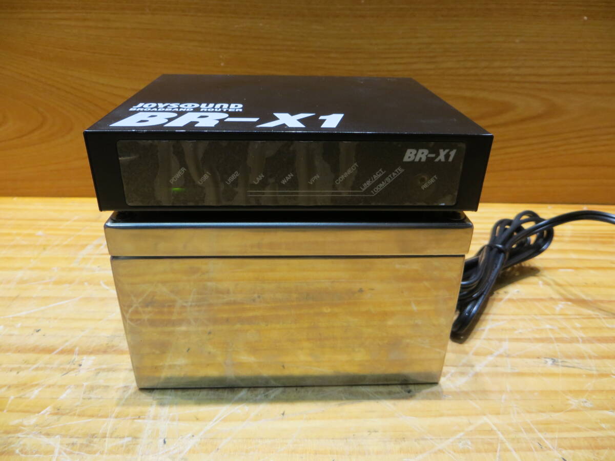 *S2269*☆ジョイサウンド JOYSOUND☆カラオケ通信用ルーター☆BR-X1☆動作確認済み品中古#*_画像1