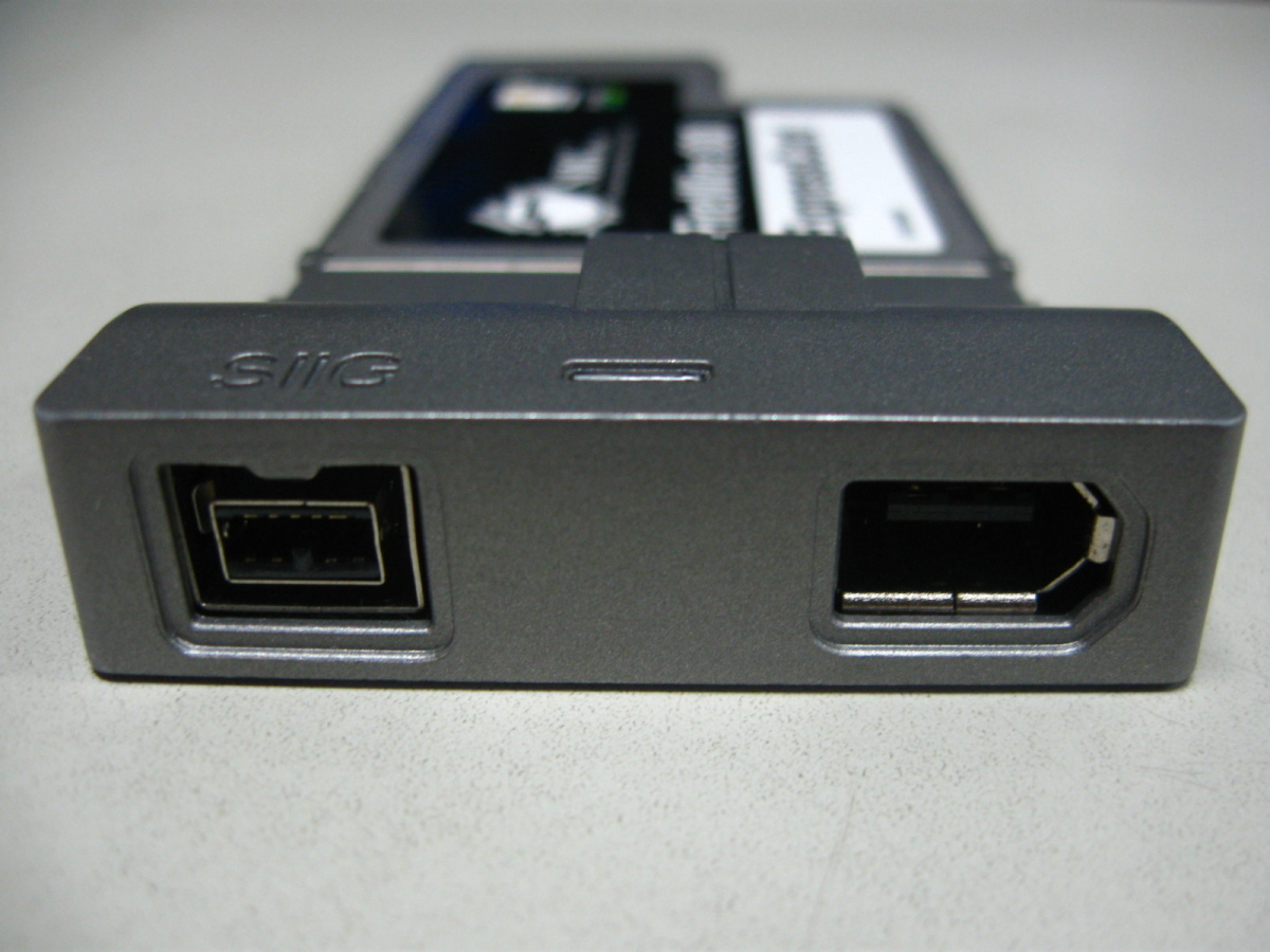 vSIIG NN-EC2812-S2 2 порт Firewire800/400 ExpressCard/54 IEEE1394b расширение карта б/у 