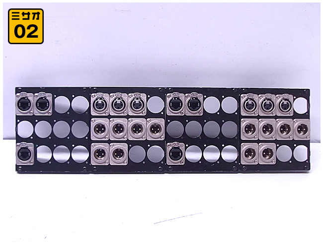 * patch panel 3U подставка размер *XLR/LAN patch запись / наборное поле / коннектор panel [02]