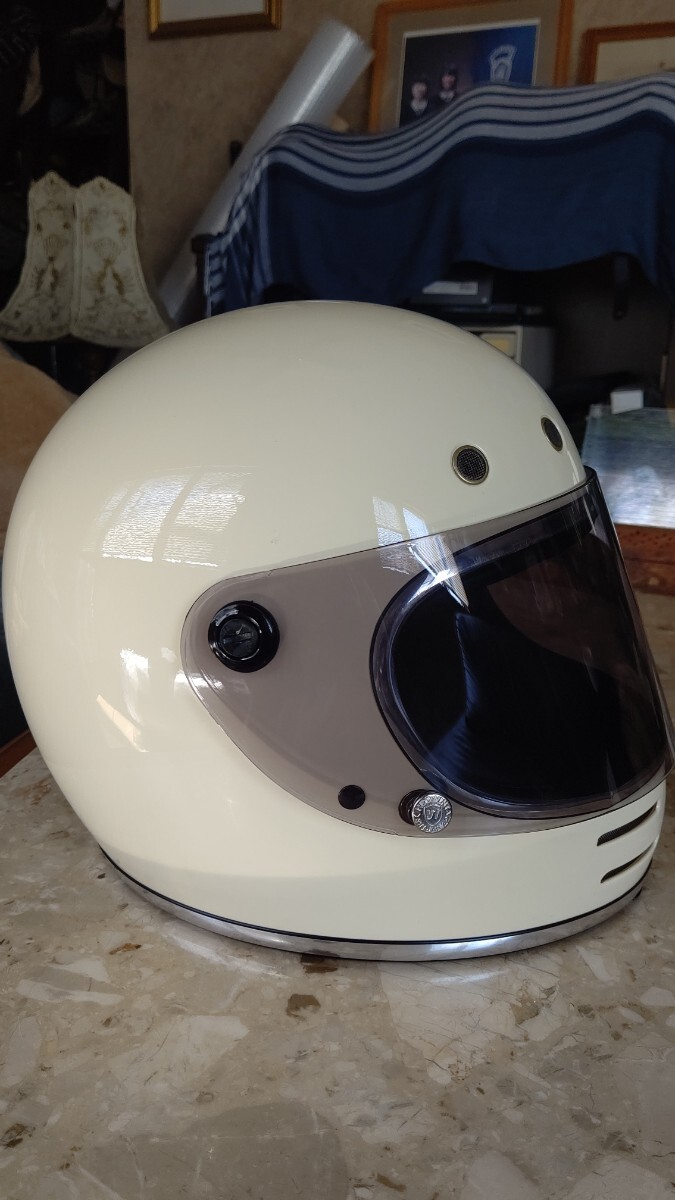  мотоцикл шлем VT-9 Neo Vintage full-face NEO VINTAGE SERIES VT-9 цвет. белый слоновая кость 