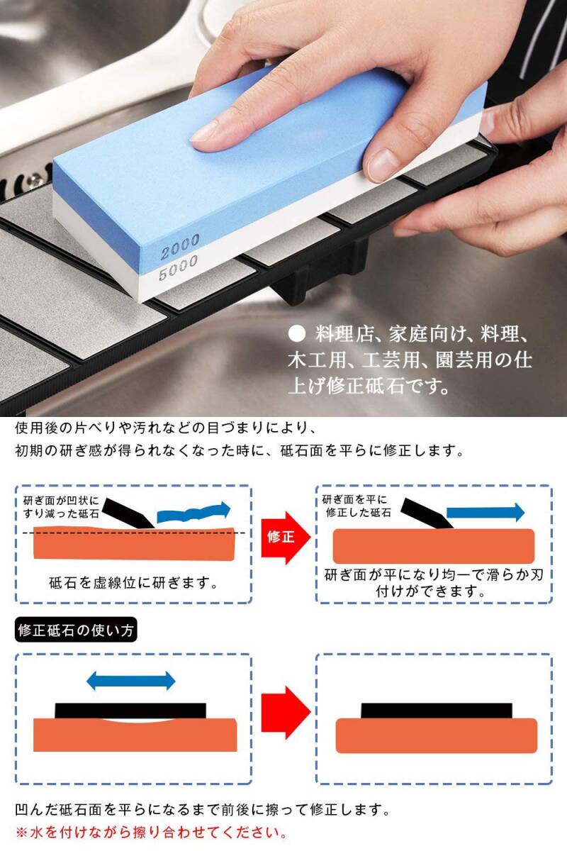 　錆びに強い 単面タイプのステンレス製修正砥石