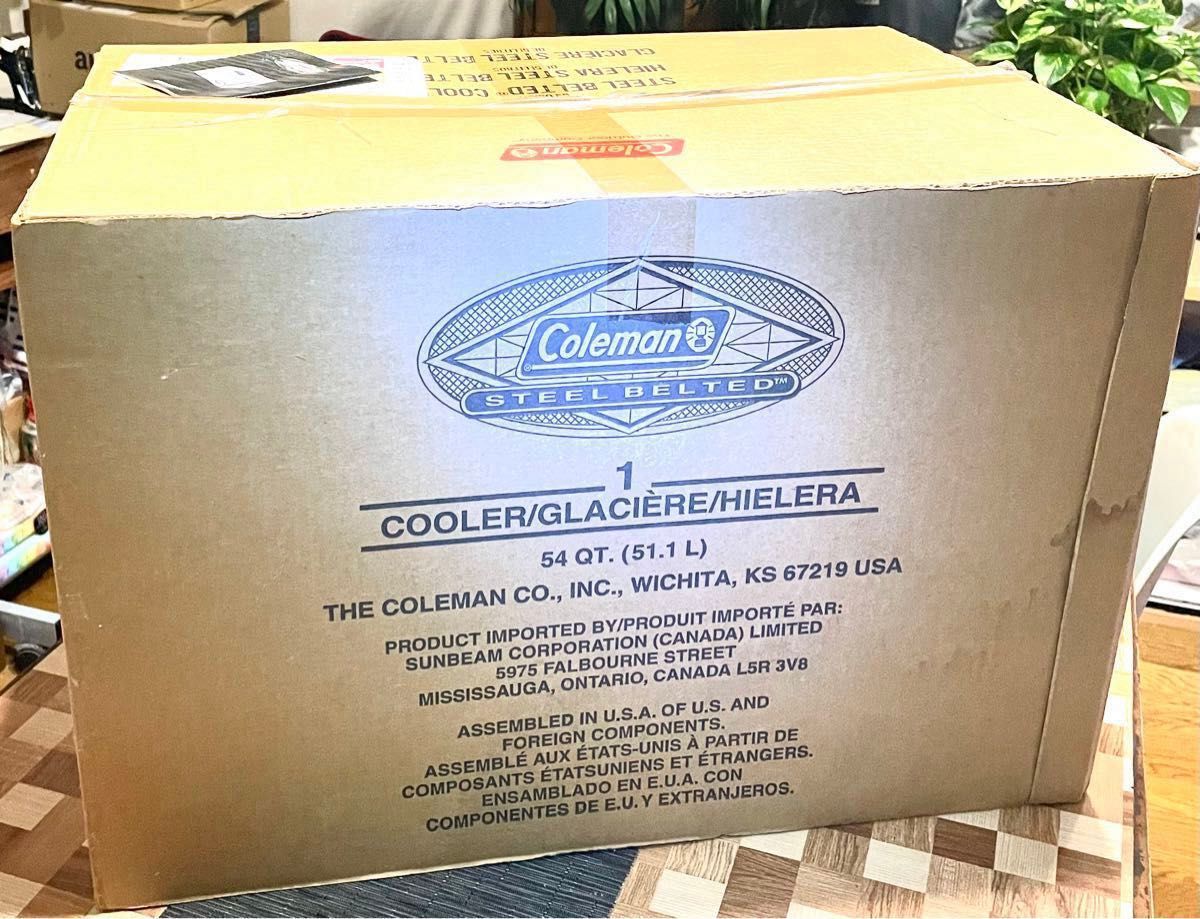 Coleman コールマン スチールベルトクーラー 54QT