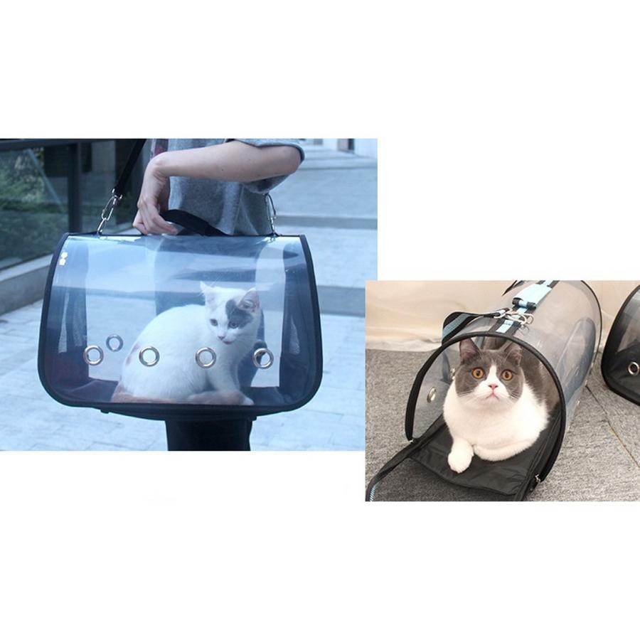  для домашних животных дорожная сумка "дышит" собака сумка кошка сумка складной one плечо портативный сумка "почтальонка" прозрачный M размер 