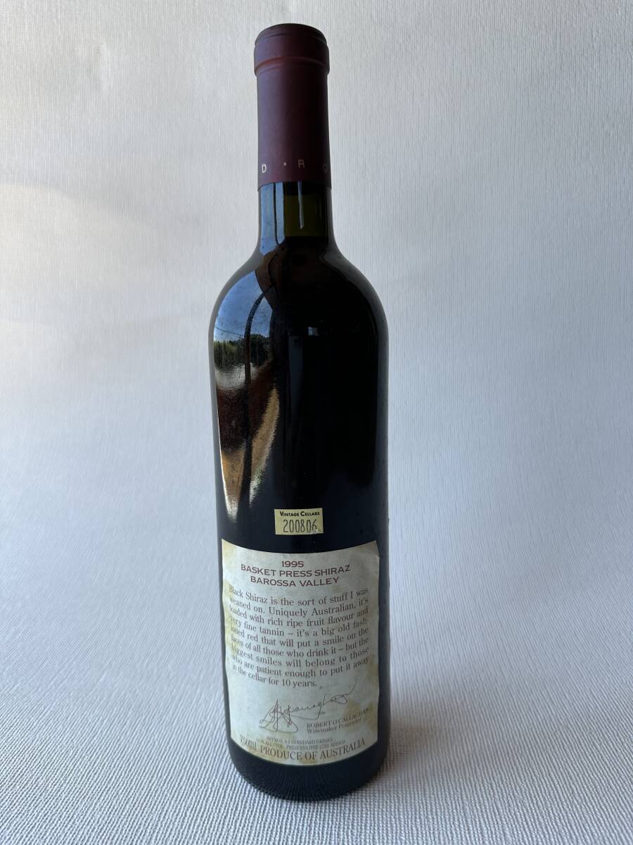 ROCKFORD BASKET PRESS Shiraz 1995