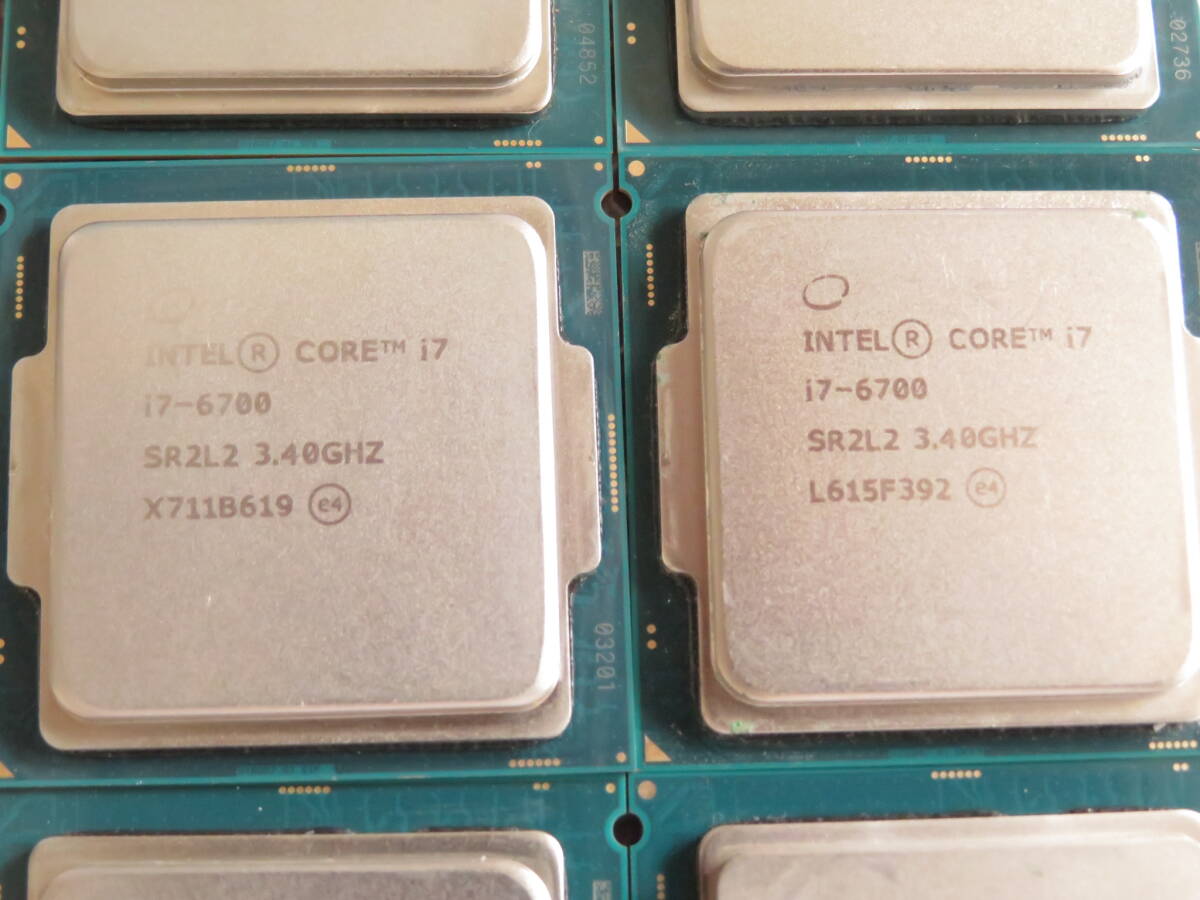 Intel Core i7-6700 3.40GHz LGA1151 12個セット中古品(1)の画像5
