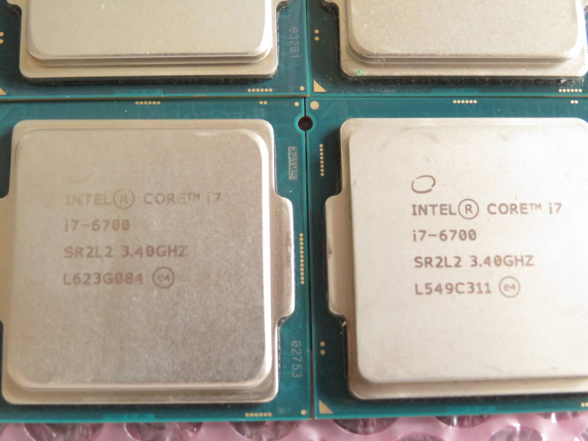 Intel Core i7-6700 3.40GHz LGA1151 12個セット中古品(1)の画像7