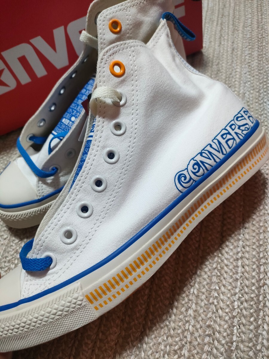 新品 定価13200 コンバース オールスター ハイ カップヌードル シーフード 26cm CONVERSE ALLSTAR HI CUPNOODLE 限定 Limited スニーカー_画像3