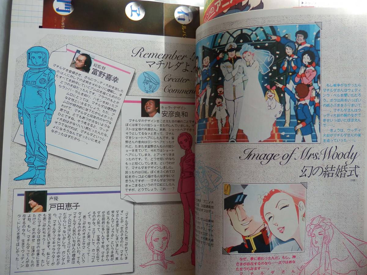 ■アニメージュ1980年7月号■松本零士アニメの世界■マチルダの秘蔵アルバム_画像4