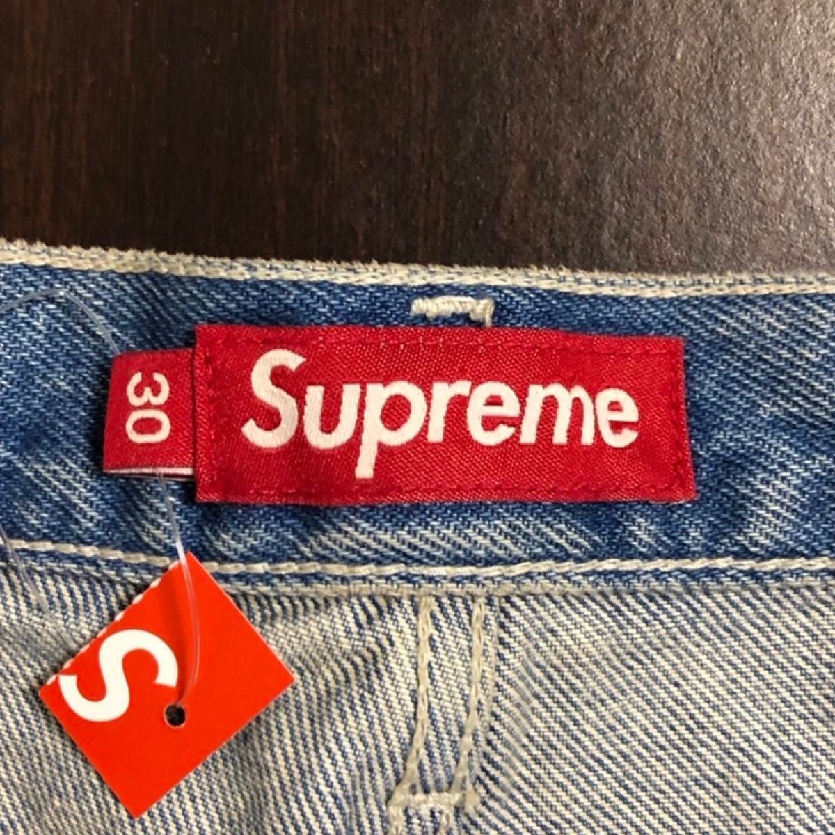 30 即日発送 送料込み Supreme Script Baggy Denim Short Washed 30 即日発送 送料込み Supreme Script Baggy Denim Short Washed