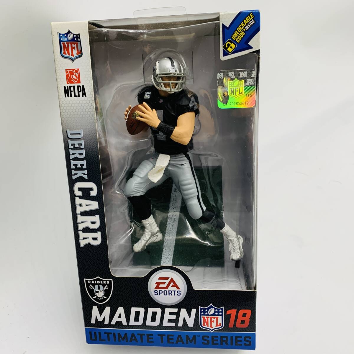  нераспечатанный mak мех Len игрушки Madden 18 Ultimate команда серии 2terek* машина okura ndo* Raider sDerek Dallas Carr