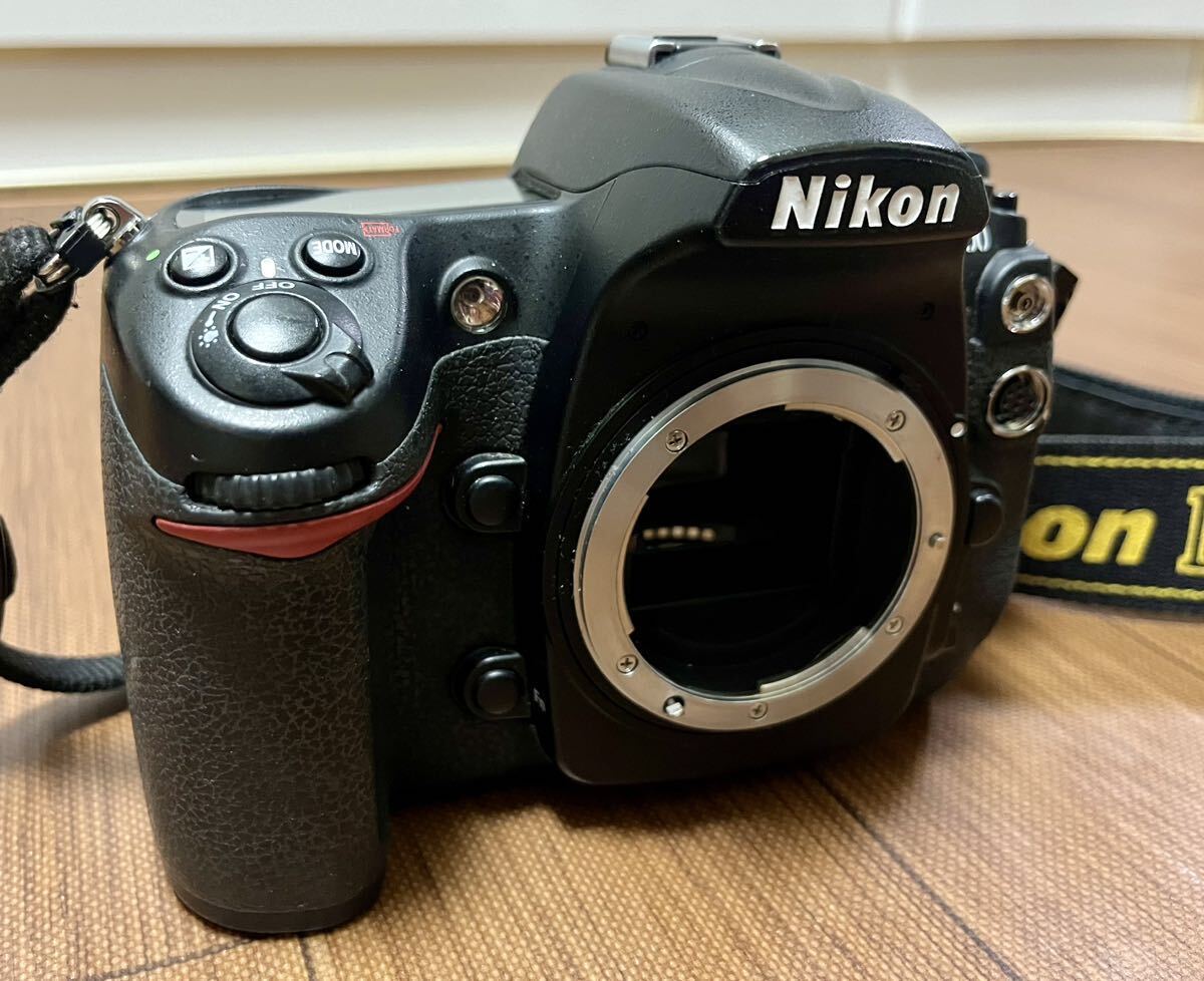 Nikon ニコン D300 ボディ ストラップ 取説付き ジャンク_画像2