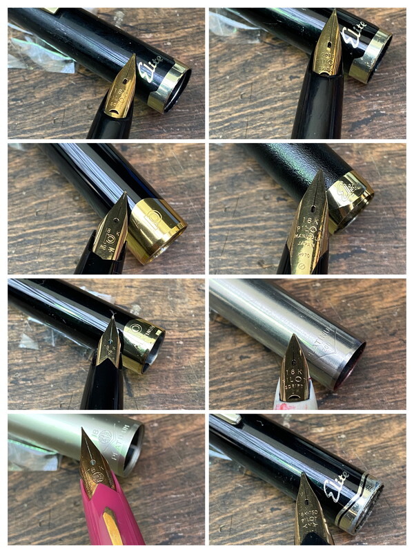 S-213◆1円◆18K 14K 21K 全て金ニブ 万年筆まとめて 地金ペン先のみ MONTBLANC Sailor PLATINUMなど 筆記用具の画像3