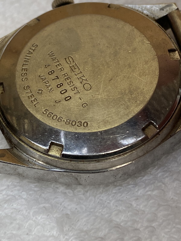 S-36◆SEIKO LORD MATIC メンズ腕時計 LM デイデイト 自動巻 機械式 25JEWELS セイコー ロードマチック_画像4