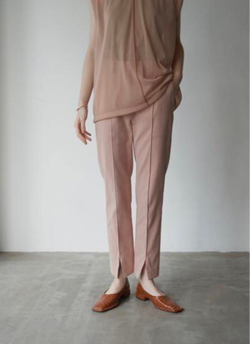 CLANE CENTER SLIT SLIM TAPERED PANTS|Yahoo!フリマ(旧PayPay CLANE CENTER SLIT SLIM TAPERED PANTS|Yahoo!フリマ(旧PayPay