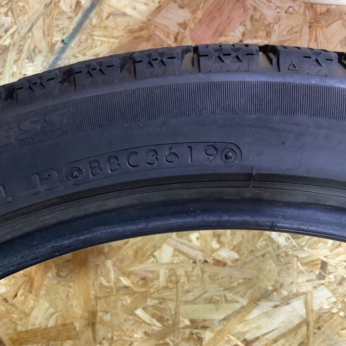 BRIDGESTONE BLIZZAK VRX2 ブリヂストン 225/40R19 スタッドレス 2019年製 4本セット 6分山_画像7