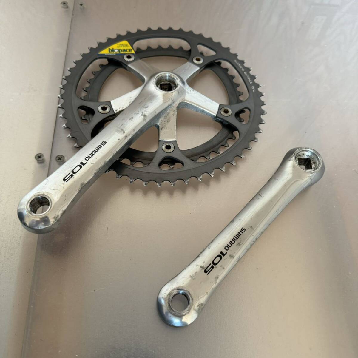 Yahoo!オークション - SHIMANO biopace 楕円チェーンリング 付 Yahoo!オークション - SHIMANO biopace 楕円チェーンリング 付