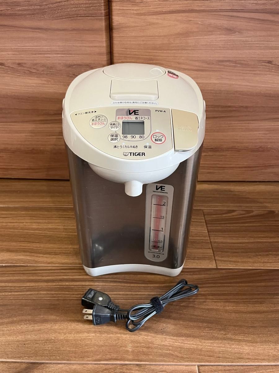 現状品 タイガー VE電気ポット 「とく子さん」 PVW-A300|Yahoo 現状品 タイガー VE電気ポット 「とく子さん」 PVW-A300|Yahoo