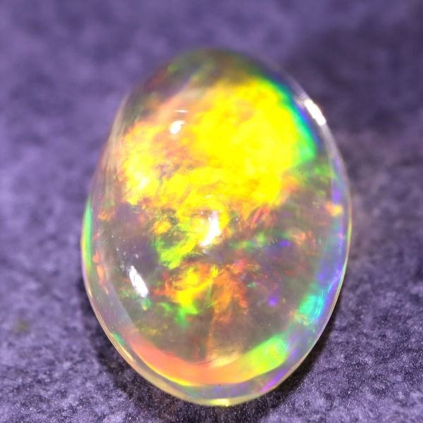 天然オパール メキシコ産 1.155ct 欧泊 ルース 裸石 宝石 卸 ジュエリー 遊色 素材 天然 墨西哥 cabochon loose jewelry opal mexican_画像3