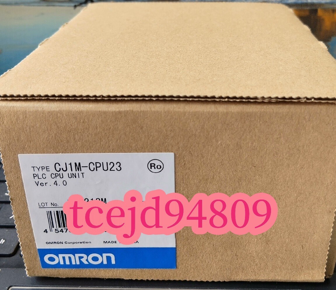 新品　OMRON/オムロン 　CJ1M-CPU23 CPUユニット　 保証付き　_画像1