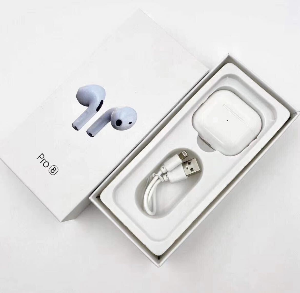 送料無料 Apple AirPods Pro型 Pro8 2024最新型 高品質 新品 EDR 送料無料 Apple AirPods Pro型 Pro8 2024最新型 高品質 新品 EDR