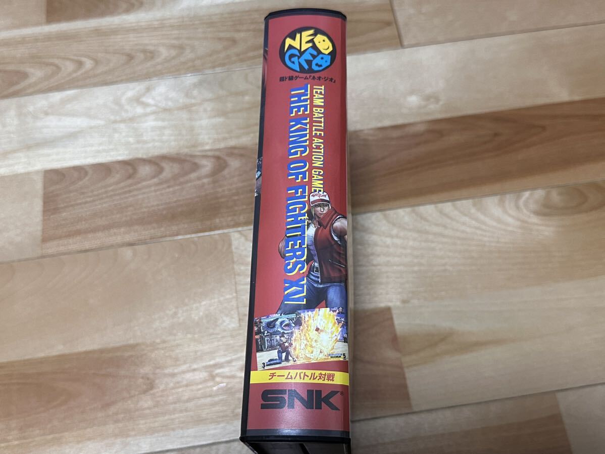 ザ キング オブ ファイターズ XV 予約特典　ネオジオロム風ケース　特典のみ　NEOGEO SNK THE KING OF FIGHTERS KOF 15 餓狼伝説_画像2