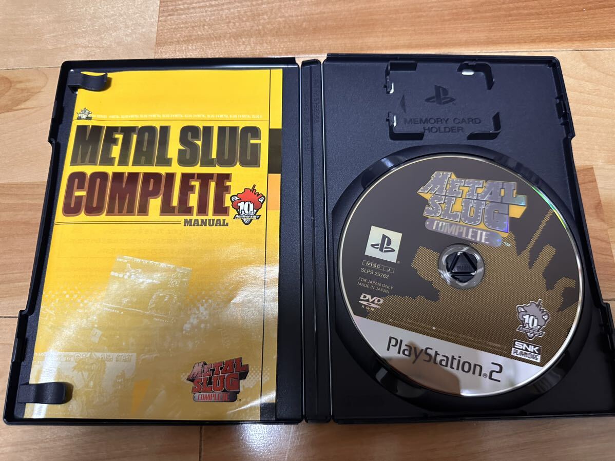 ps2 メタルスラッグ コンプリート METAL SLUG COMPLETE SNK NEOGEO 中古美品の画像3