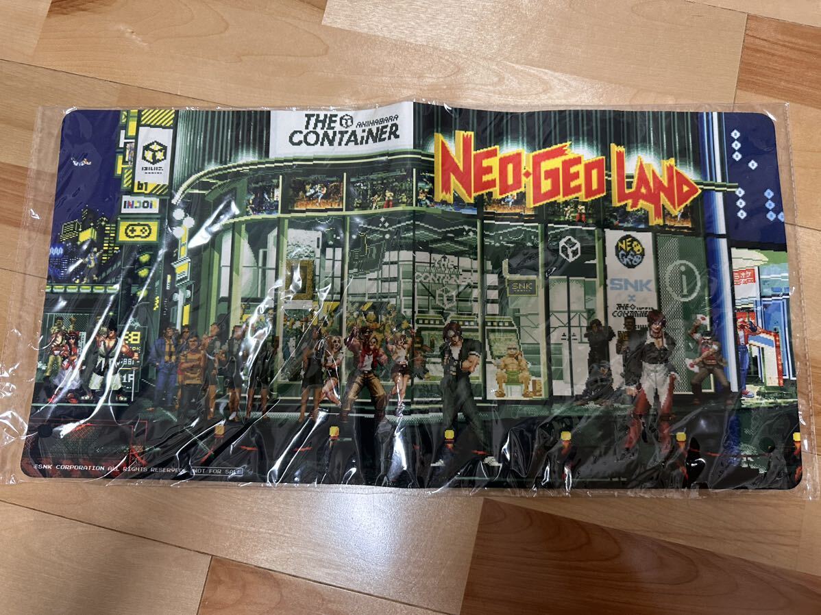  unused NEOGEO LAND mouse pad Neo geo SNK the king of fighters Fatal Fury Samurai Spirits Metal Slug 