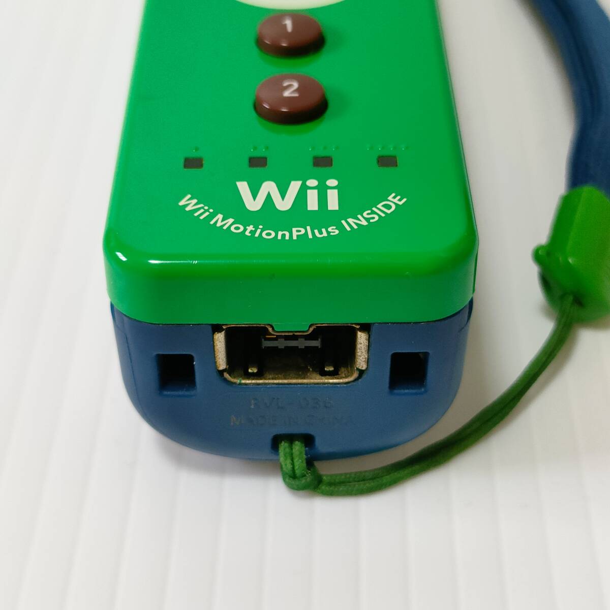 Wii リモコン コントローラー モーションプラス ルイージの画像9