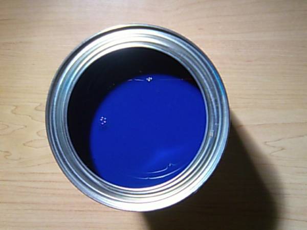 ●○２液型ウレタン塗料 ブルー 1Lセット○自動車バイク用カスタム塗装●の画像1