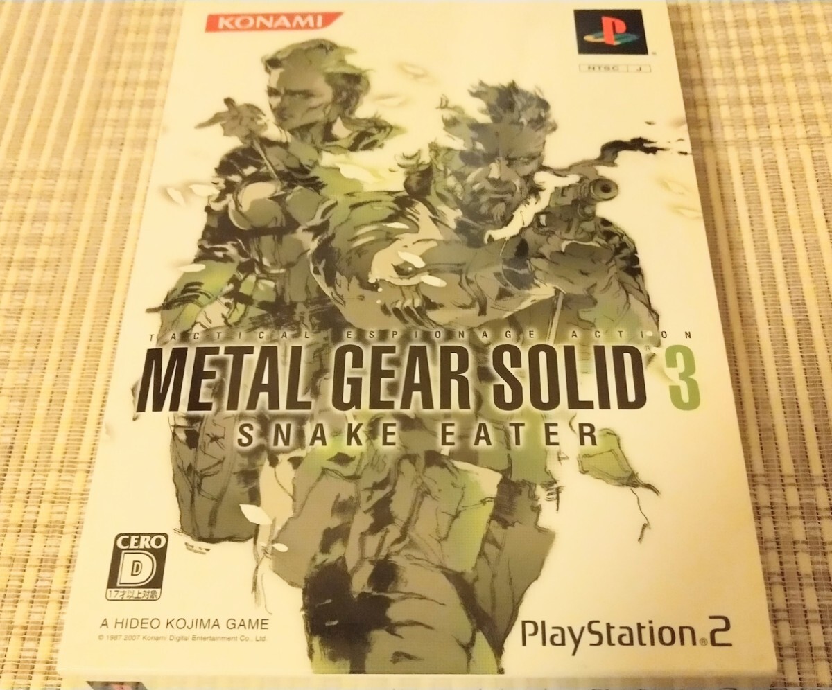 【PS2】 METAL GEAR SOLID 3 SNAKE EATER [PlayStation 2 the Best］ 送料無料 メタルギアギア ソリッド スネークイーター ベスト版_画像4