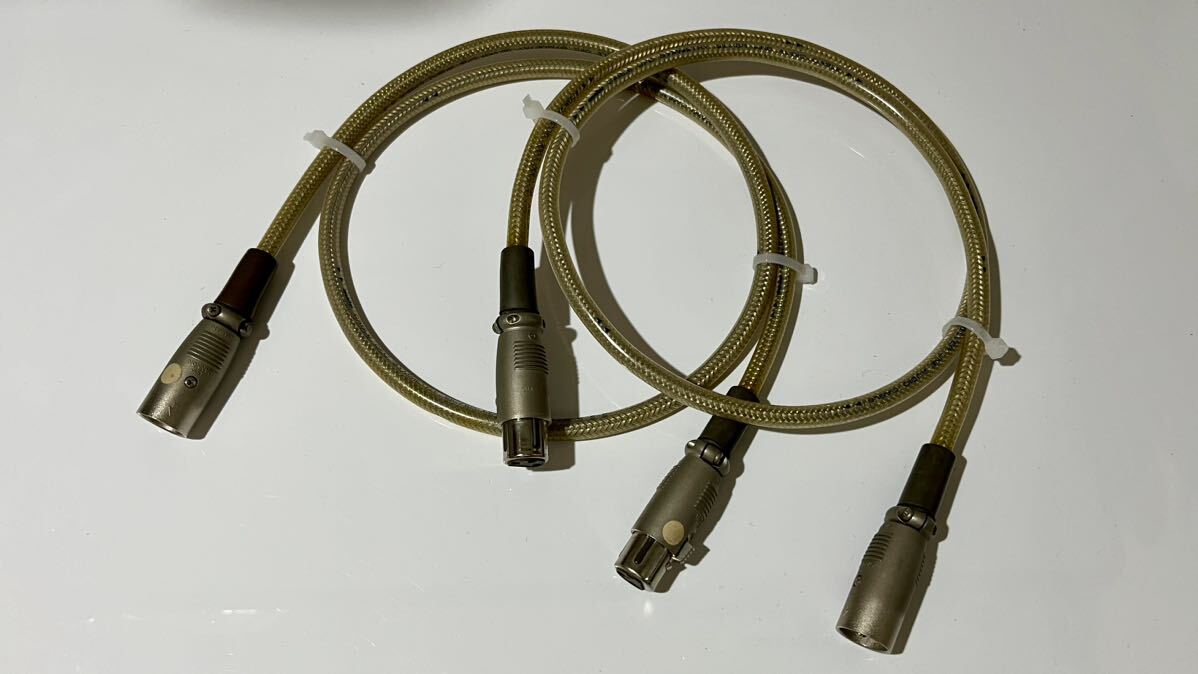 *monitor CABLE OFC SYMMETRY SILVER LINE AUDIO CABLE XLR кабель примерно 1m пара 